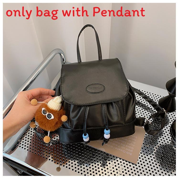 Retro Adorable Jeans Student Mini Backpack Pu Casual For School