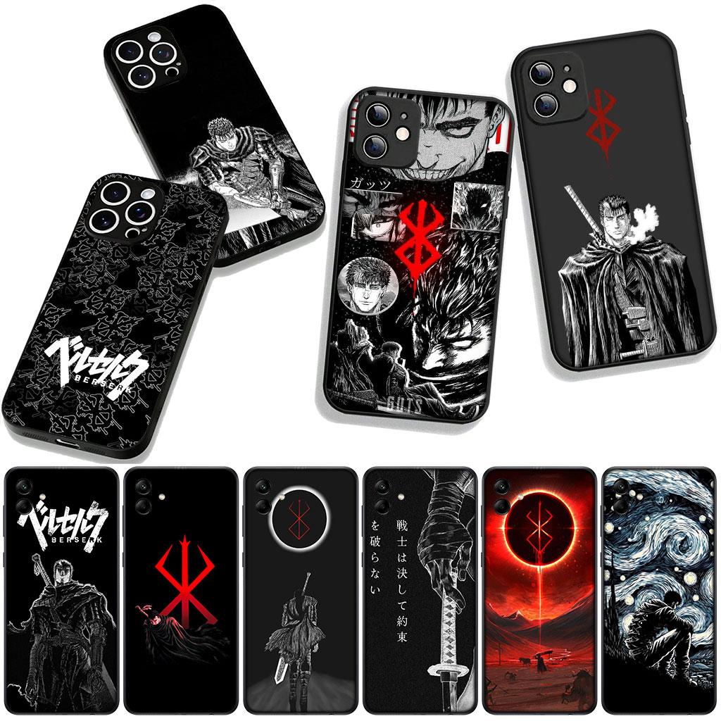 Berserks Anime Guts Phone Cover Case for Samsung Galaxy A36 A17 A26 A07 A35 A54 A53 A13 A33 A34 S8 S9 S20 S21 FE S10 Plus Casing
