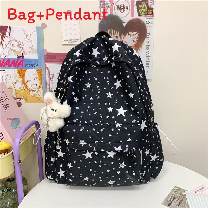 

Youthful Candy Color Backpack For School With Oxford Fabric And Laptop Storage чёрный