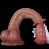 Dildo Realist de Cal Silicon Jucărie Sexuală Anală pentru Masturbarea Femeilor