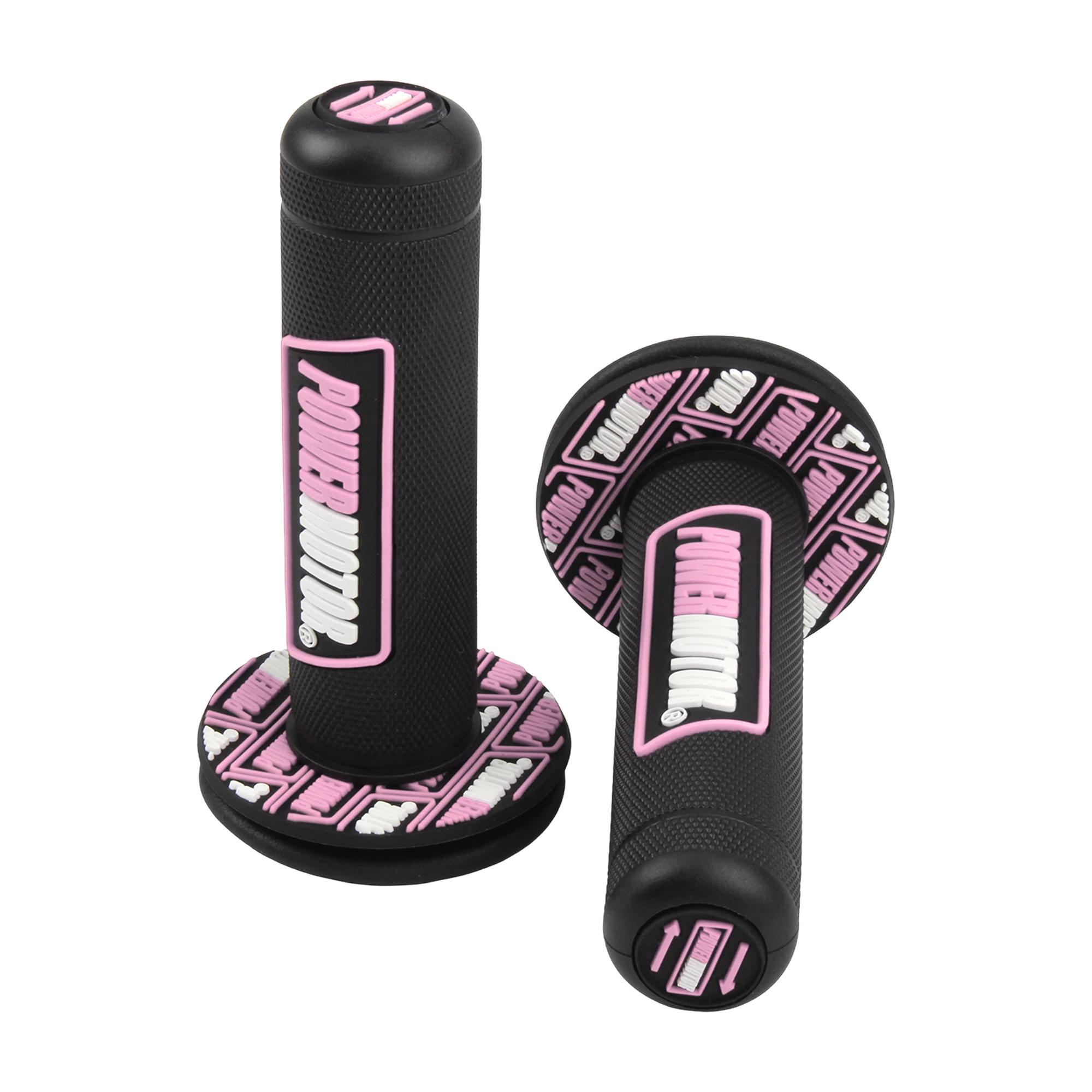 

Motorcycle Grips 7/8 Handlebar Grips Universal Dual Soft Rubber For Honda Yamaha Kawasaki Pit Dirt Bike Motocross Accessories розовый