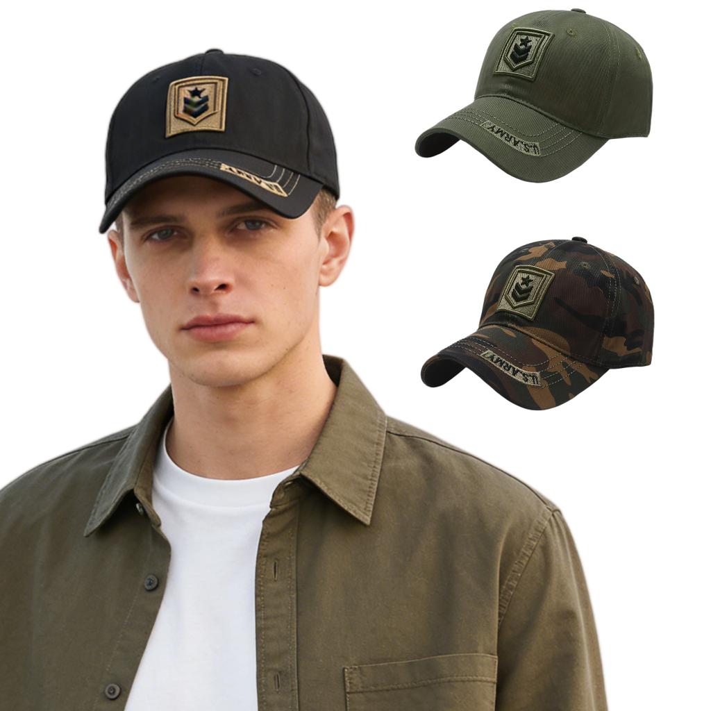Casual Unisex Adjustable Baseball Cap, Lightweight Non-Stretch Fabric, Embroidered Pattern Sun Cap For Outdoor Lifestyle