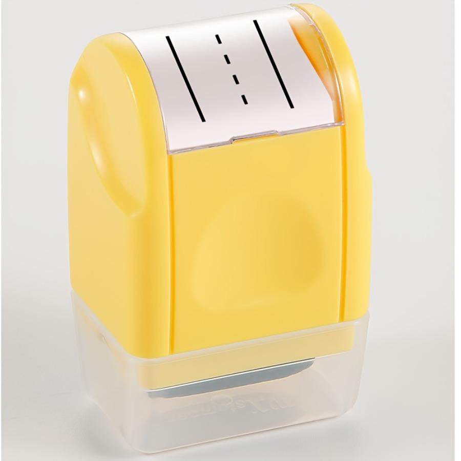 Handwritten Line Practice Stamp, Suitable for Parents and Teachers, Manual Practice Roller Stamp, English Three-line Stamp