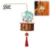 Handheld Glowing Lantern Mid-Autumn DIY Moon Rabbit Kit, 3D LED Lantern, Indoor Team Building Craft Ancient Style Set for Home Kids Holiday