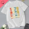 Vintage 1979 Limited Edition Cassette Tape T Shirts Summer Graphic Cotton Streetwear Short Sleeve 50 Birthday Gifts Tshirt Unisex