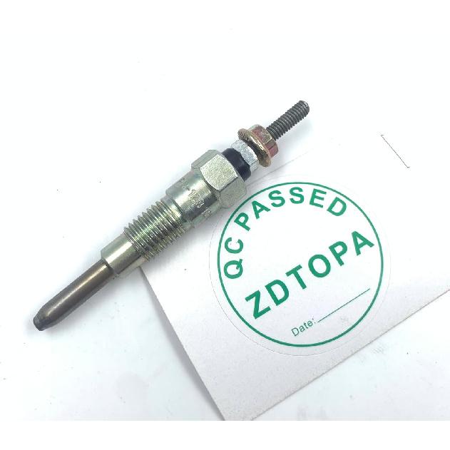 4PCS 12V Glow Plug 11065-T8200 11065-T8202 PN-128 Compatible for SD25 Engine Nissan CF02 H01 H02 Diesel Engine 2.5L 2488ccm 8 Valves Forklift Truck