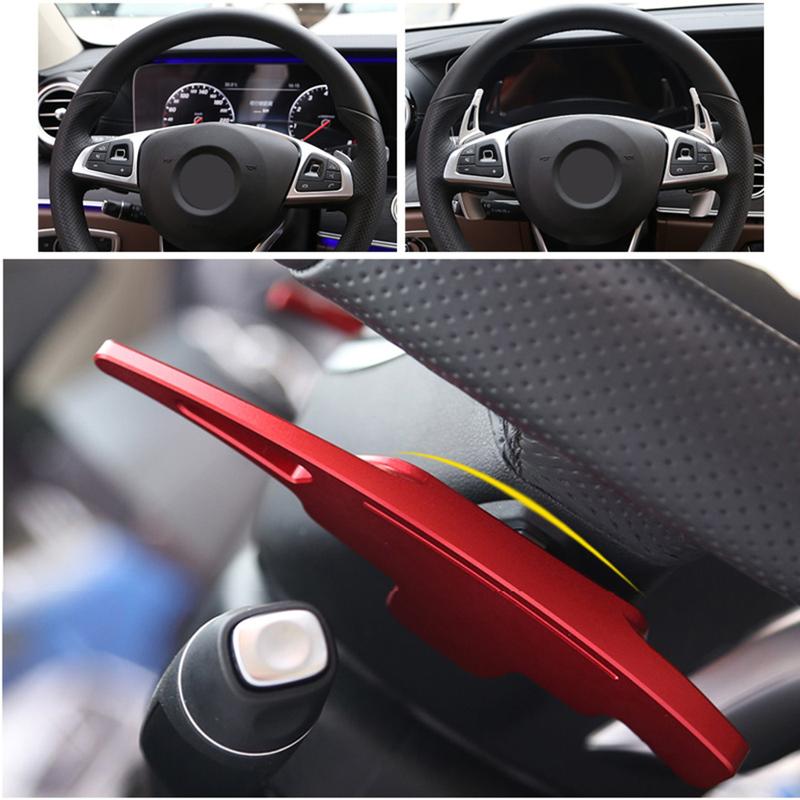 Shift Paddles For Mercedes-Benz C E GLC Class W205 W213 X253 MB C205 A205 C238 S213 C253 Car Steering Wheel DSG Paddle Extension