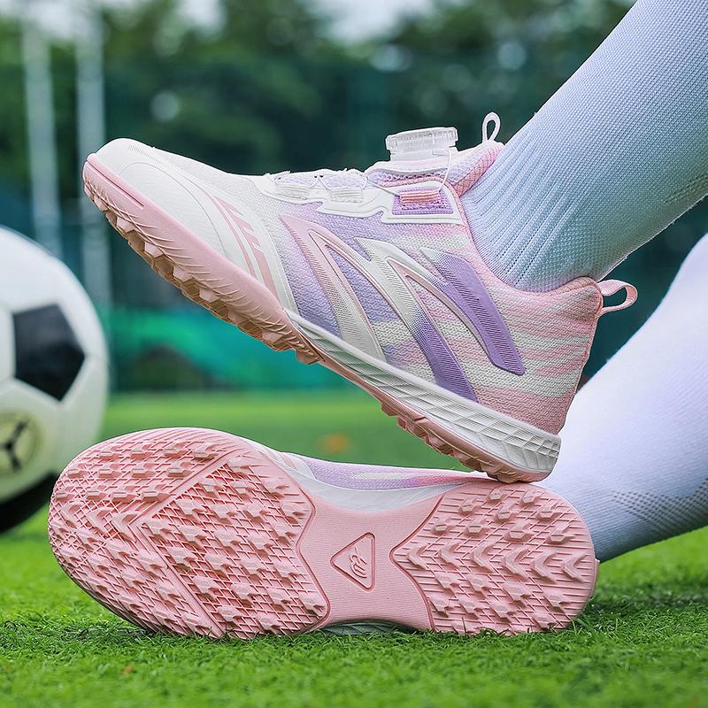 Fußballschuhe Professionelle Spiel-Fußballschuhe Futsal Training Bequem Mädchen TF Hochwertig Rutschfest Outdoor-Schuhe