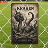 Kraken Siyah Baharatlı Rom Metal Tabela