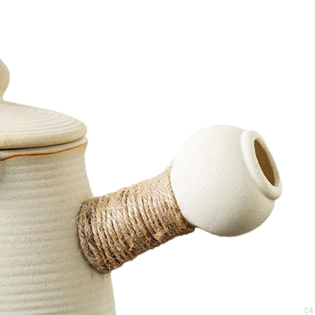 Ceramic Kettle for Water with Infuser And Side Handle Loose Tea