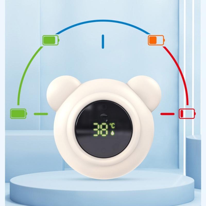 Convenient Water Temperature Monitor For Infant Bathing High Precise ABS LCD Display Auto Shut off Bath Thermometers