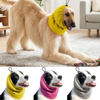 Elastic Mesh Dog Cooling Head Cover Quick Dry Washable Pet Snood Adjustable Breathable Pet Dog Cooling Collar Summer Season