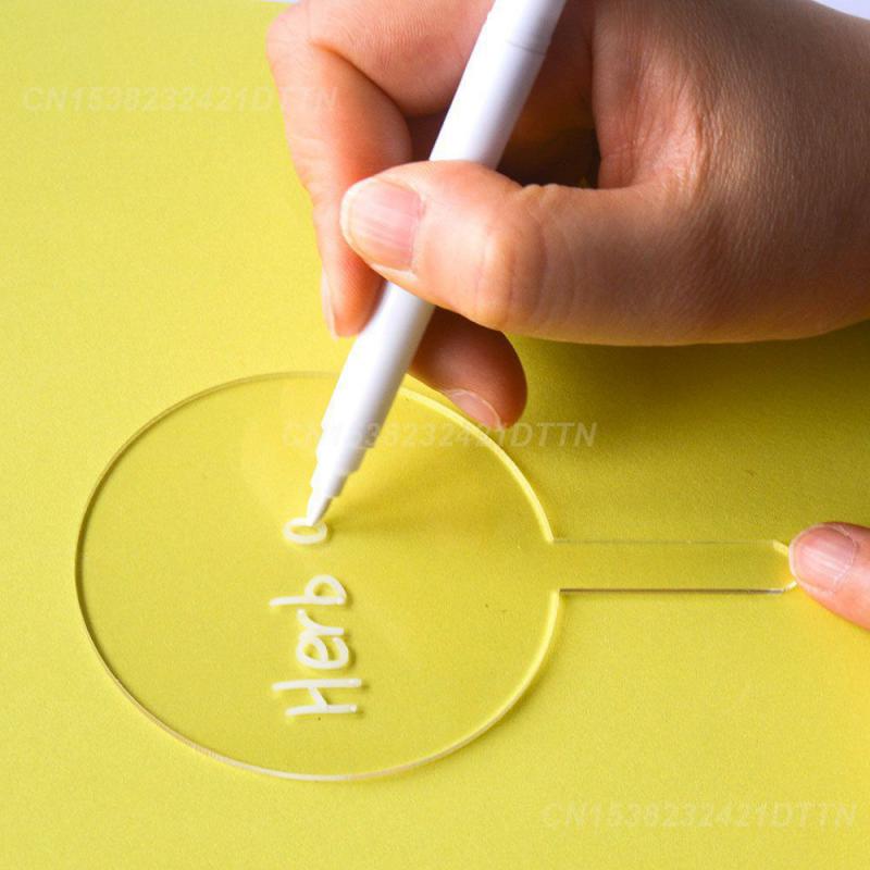 Nursery Marker Flowerpot Potted Plant In Tool Garden Waterproof Plant Marking Classification Reusable Nursery Flowers Taxon