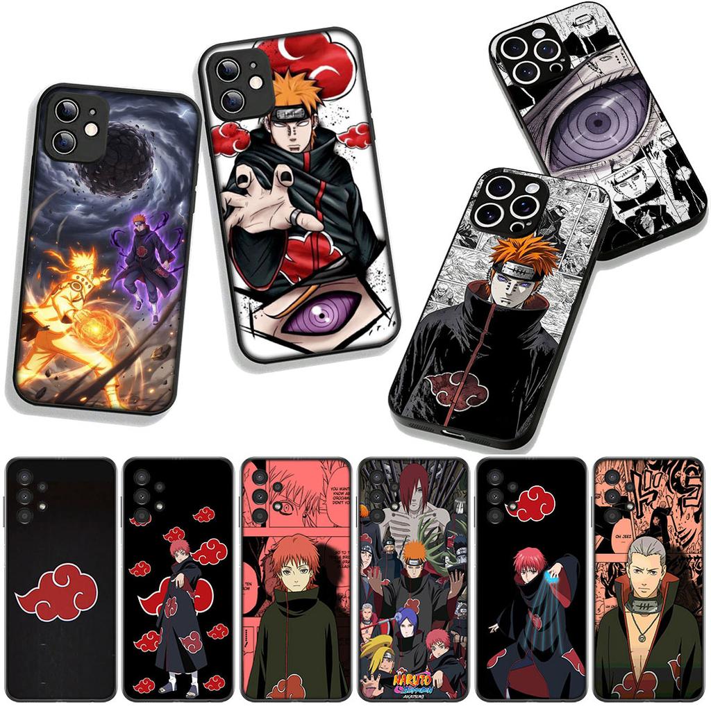 Sasori Pain Akatsuki Narutos for Motorola Moto G54 G05 G24 G55 G75 G85 G15 G57 G86 Power Edge 50 30 Ultra Fusion neo Pro Case
