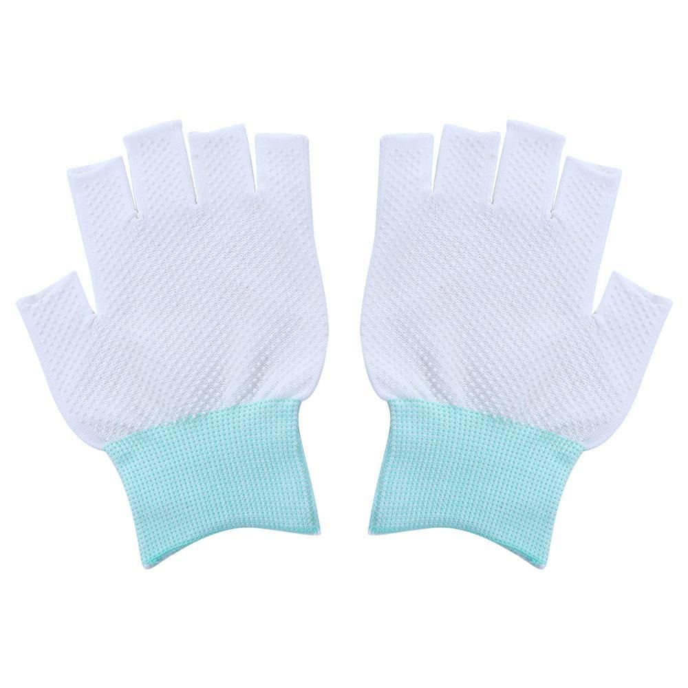 Ice Cool Open/Half Fingers Nylon Anti-Slip Cycling Gloves Fishing Gloves Sport Fishing Accessories