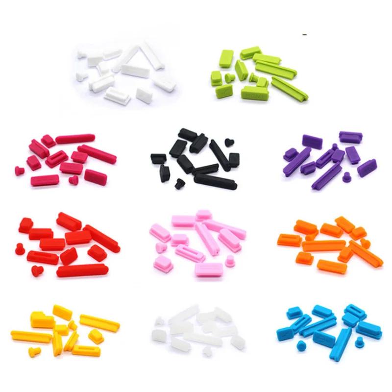 16pcs Colorful Anti Dust Plug for Laptop Silicone Cover Stopper Laptops Dustproof Type C USB VGA RJ45 Interface Waterproof Cover