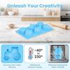 Food-Grade Silicone Silicone Car Mold Non-Stick Surface Baking Mold Cake Mold  Pudding Making