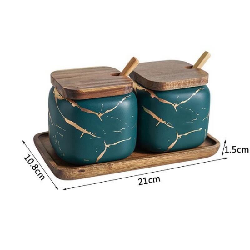 Ceramic Seasoning Jar Set