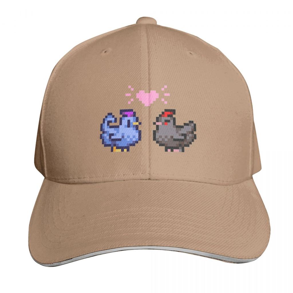Stardew Valley Pixel Cow Game Cap Fashion Casual Baseball Caps Adjustable Hat Hip Hop Summer Unisex Baseball Hats