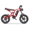Hidoes HD-B6 Offroad Elektrofahrrad für Erwachsene 1200W Motor 48V15.6Ah Akku Stadtpendeln All-Terrain Elektrofahrrad 20 Zoll Fat Tires E-Mountainbike