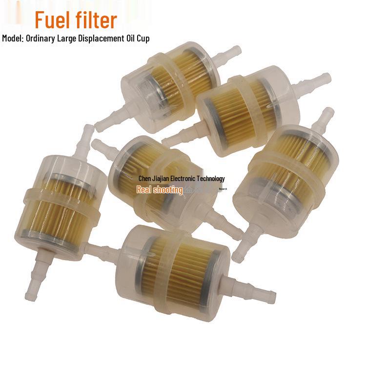 

Universal Large Motorcycle Oil Filter for Off-Road Vehicles, Beach Buggies, and ATVs - 6mm/8mm Gasoline Filter. 47.5*115 mm