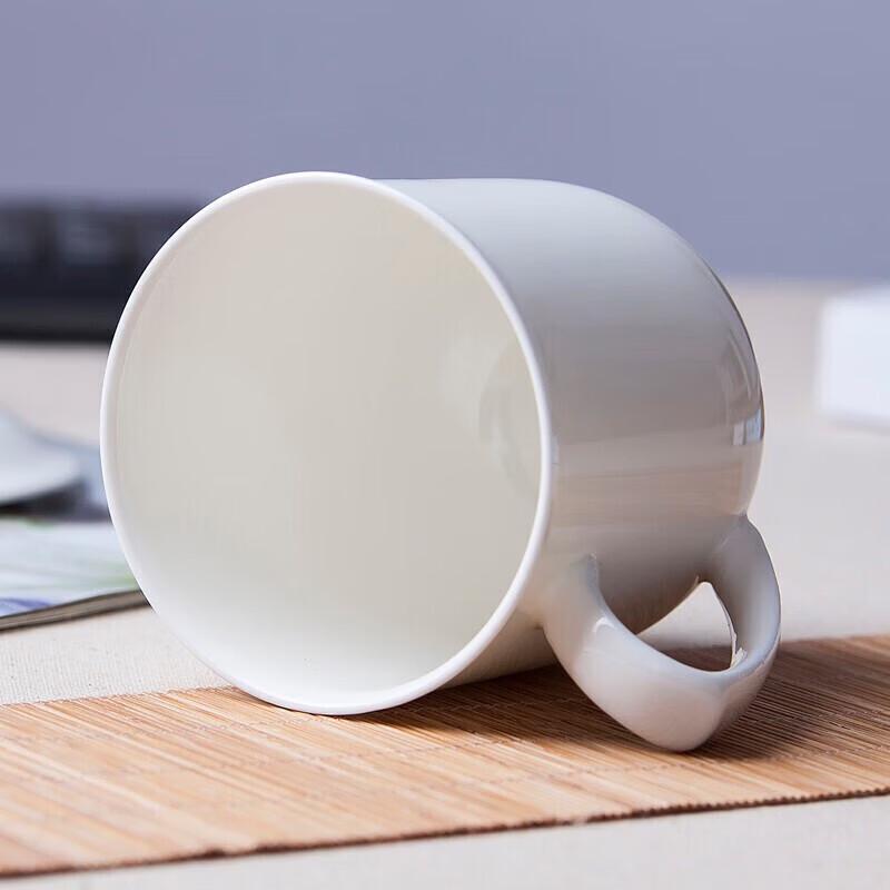 Pure White Bone China Office & Conference Teacup Set