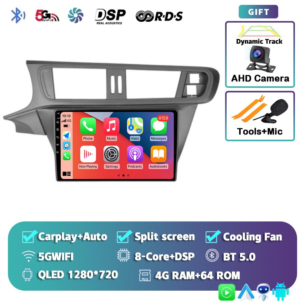 Android 14 Carplay Auto For Citroen C3-XR 2010-2018 Car Radio Multimedia Video Player Navigation GPS Stereo Head Unit Wifi+4G BT
