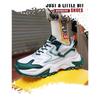 Men's Chunky Sneakers New Breathable Mesh Sports Shoes Non-slip Casual Running Shoes For Men Thick Sole Platform Dad Shoes
