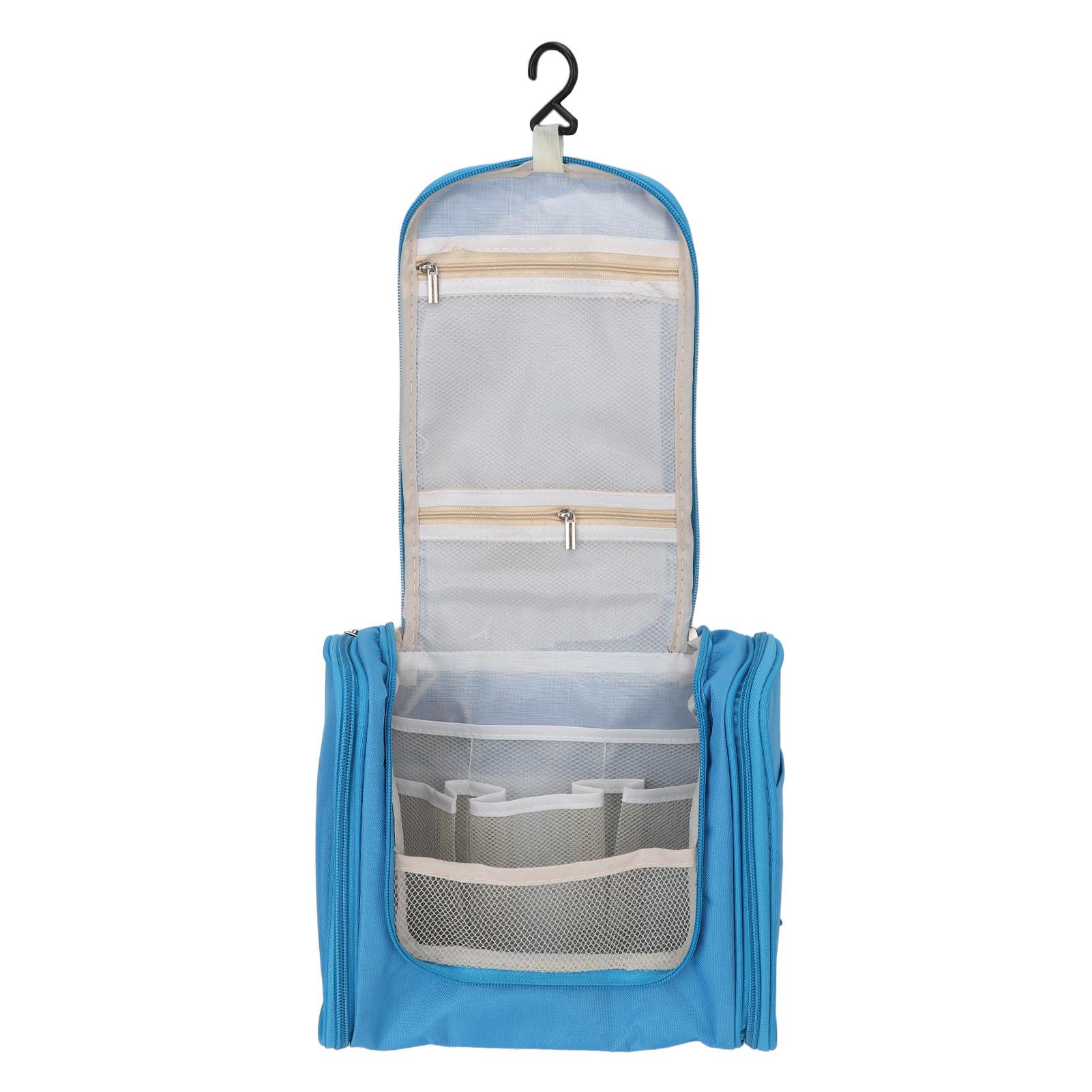 

Подвесная косметичка большой вместимости, портативная, водонепроницаемая, для путешествий синий