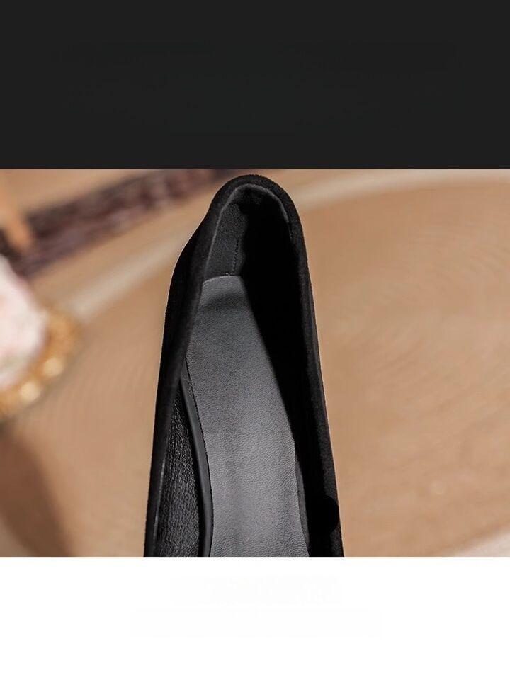 2025 Autumn New Beautiful Elegant High Heels with Diamonds French Temperament Thin Heels Not Tired Feet Professional Fashion Shoes