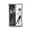 Ska Retro Two Tone Dancing Beach Towel Patterned Sunscreen And Windproof Suitable For Swimming Pool Camping Travel Blanket