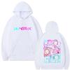 Movie KPop Demon Hunters Graphic Hoodie Kawaii Rumi Mira Zoey Print Pullover Men's Women's Fashion Vintage Oversized