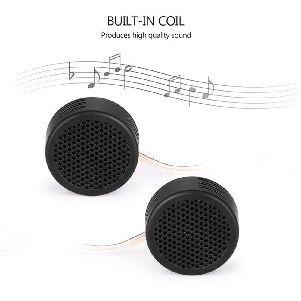 1 Pair 500W High Frequency Sound Super Power Loud Mini Car Tweeter Loud Speaker