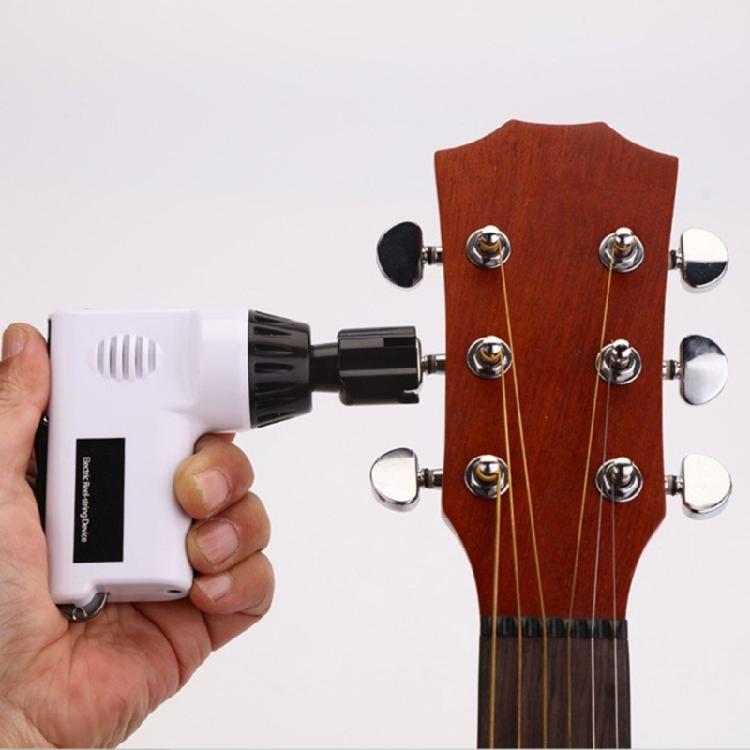 Automatic Guitar String Winder Machine High Strength Plastic Electric String Changer With Battery Operations