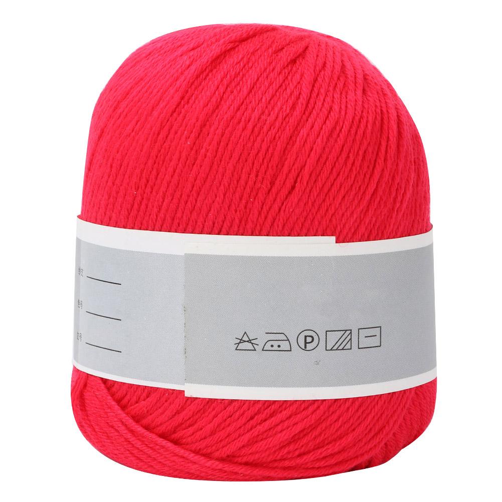 Popular Baby Milk Thread Thick Milk Cotton Line Manual Weaving(bluish Yellow)