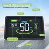 H6C Elektrischer Fahrradcomputer Kabelgebundener Fahrrad-Tachometer Wasserdicht Trittfrequenz Geschwindigkeit Intelligenter Fahrrad-Kilometerzähler Rennrad Mountainbike