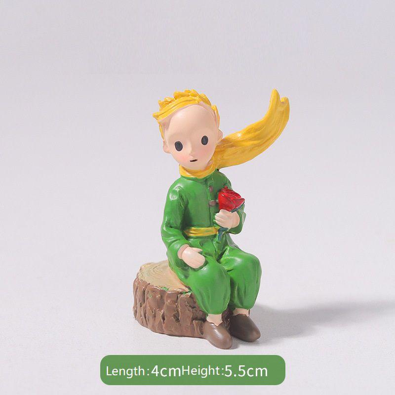 Enchanting Little Prince Resin Figurines For Cake Decorations And Micro Landscapes