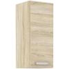 High Cabinet 1 Hinged Door - Sonoma Oak Decor - W 30 X D 31.6 X H 72 Cm - LASSEN
