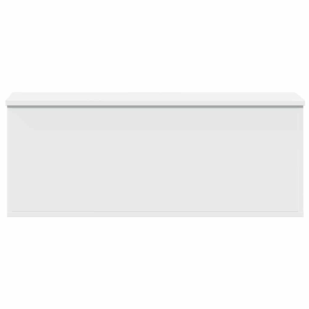 Weiße Aufbewahrungsbox, Flur, Wohnzimmer, Schlafzimmer Mehrzweck-Aufbewahrungsbox, Deckelbox, 90x35x35 Cm