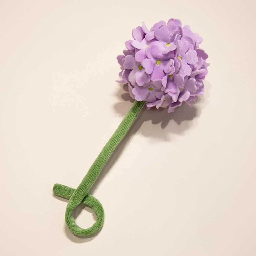 Twist Stick Handmade Felt Flower Bendable Wire Stem Flexible Iron Wire Artificial Floral Bouquet Artificial Single Stem Bouquet