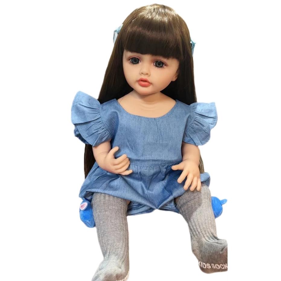 

Куклы Reborn для маленьких девочек из KEIUMI, 55 см, полностью силиконовые, виниловые, реалистичные, принцесса bebe, кукла для новорожденных, игрушка, подарок на день рождения, Рождественский подарок 22 inch about 55 cm синий