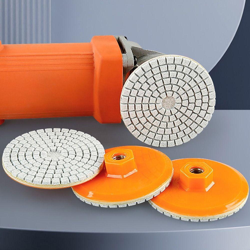 Sharp Wet Dry Polishing Pads Diamond Integrated Stone Trimming Durable Sanding Wheel