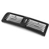 Car Front Center Dash Middle Air Conditioner AC Vent Grille Outlet Panel Compatible For Benz W251 R Class R300 R320 R350 R400 R500 (Color : Black)