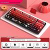 98-Tasten Kabellose Bluetooth Tri-Mode Mechanische Tastatur mit Blauen, Schwarzen, Braunen, Roten Schaltern - RGB für Gaming, Büro, Esports, Mädchen.