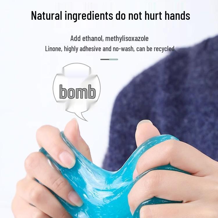 Multifunctional Soft Cleaning Gel for Car Interiors & Keyboards