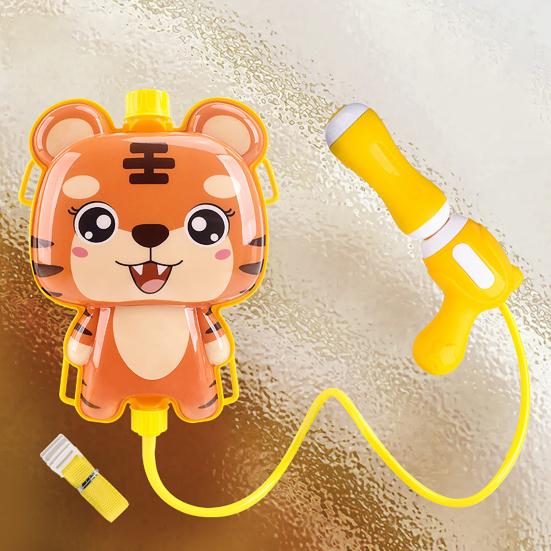 Cartoon Pull-Out Backpack Water Squirter for Kids Large Capacity Spray Toy for Summer Beach Pool Play Fun Outdoor Splash Game for Boy Girls