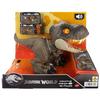 Mattel Jurassic World Messenger Mission! Baby T-Rex Figure for Kids, Moving Dinosaur Toy, Large, Approximately 20.5cm Long, Ages 4 and Up, Brown, JCW0