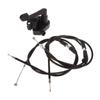 1Set Atv Quad Gashebel Daumensteuerung Montage mit Gaszug und Griffe für 50-250Cc