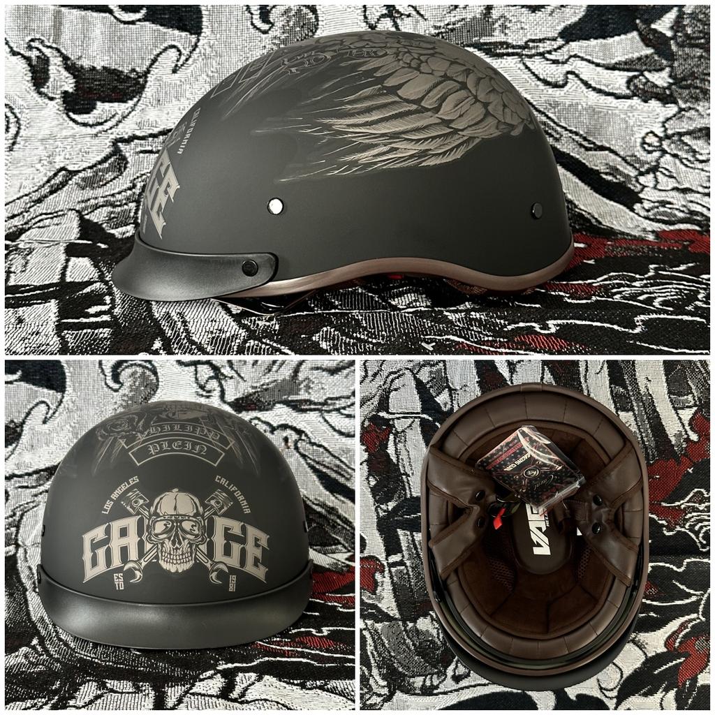 Retro Baseball Cap Helmet Cool Decals For Motorcycles Scooters Skateboards Washable Liner Built-in Visor