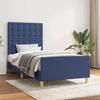 VidaXL Bed Frame with Headboard Blue 80x200 Cm Fabric3125339